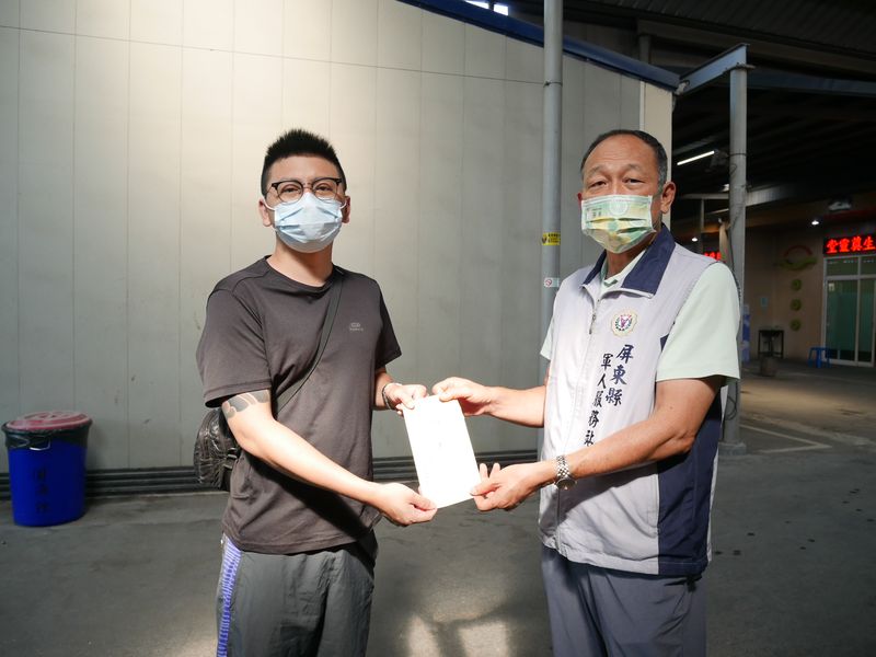 徐下士喪父慰問