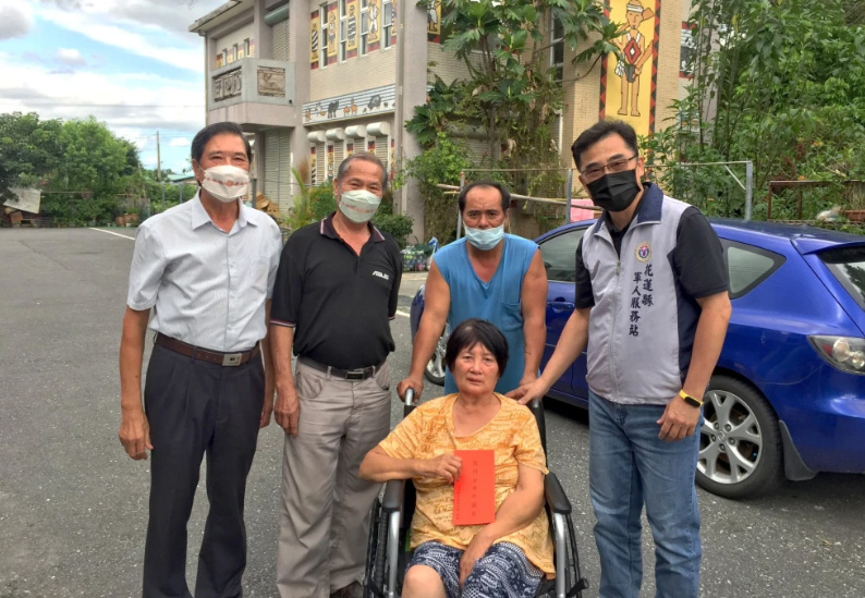 花蓮慰問眷屬
